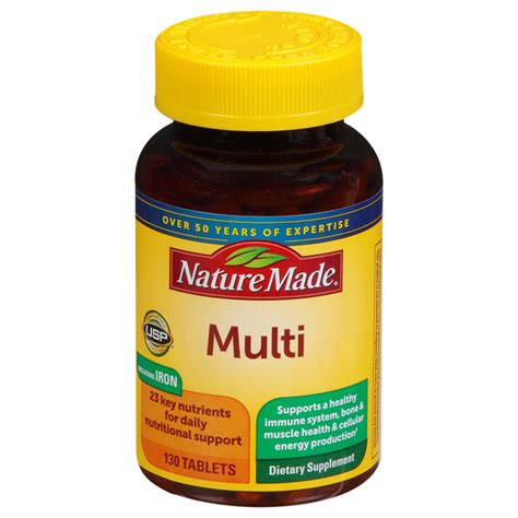 Save On Nature Made Multi Including Iron Dietary Supplement Tablets