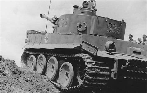 Panzerkampfwagen VI Tiger Of Schwere Panzer Abteilung 503 Tank Number