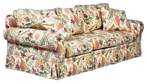 Sold Out Designer Yellow Floral Sofa 3850 Est Retail 399 On
