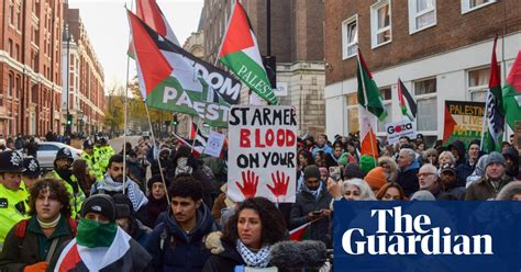 Pro Palestine Protests Continue Around Uk For Eighth Weekend Gaza
