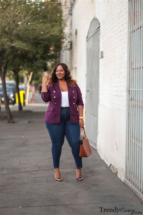 Business As Usual Trendy Curvy Business Casual Outfits For Work