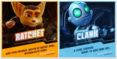 Check out the new ratchet and clank movie clip! Ratchet and Clank is an animated film based on the game.