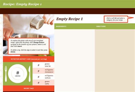 10 Microsoft Word Recipe Template Template Free Download