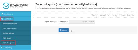 How To Train Email As Spam In Spam Experts Web Hosting Hub