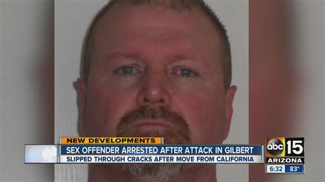 Sex Offender Arrested After Attack In Gilbert Youtube