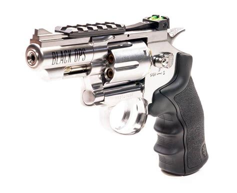 Black Ops Exterminator Bb Revolver Chrome Airgun Depot