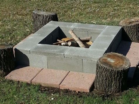 Diy Cinder Block Fire Pit Ideas Plans Pros And Cons