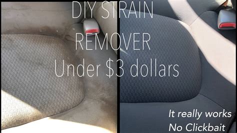 As the title says, for cars having cloth/fabric seats, what is the best product to remove patches/stains caused by oil/grease/fuel? How to Remove Horrible Stains In Carpet or Cloth | Diy ...