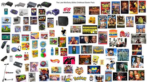 Growing Up In The Late 90searly 00s Starter Pack Zillennials