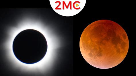 When the moon is completely swallowed up by the darkest part of the planet's shadow, we see a total lunar eclipse. Solar Eclipse vs Lunar Eclipse - YouTube