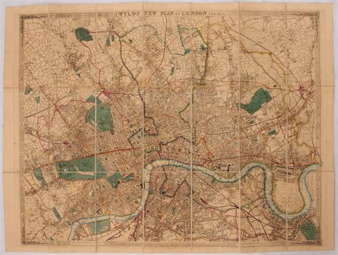17th Century Map Of London Map