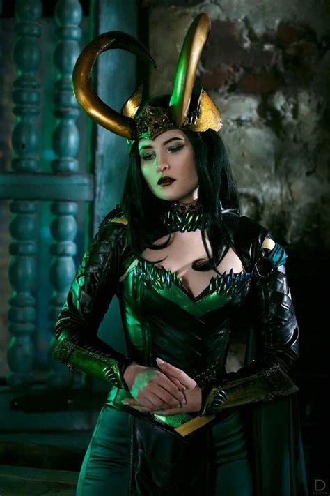 Lady Loki Cosplay Costume Marvel Inspired Original Desigm By Etsy
