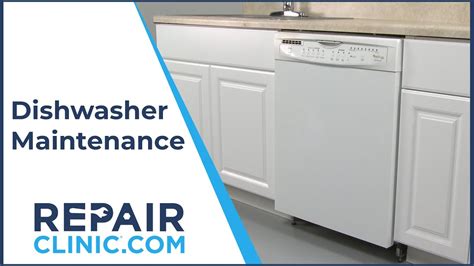 Dishwasher Maintenance Tips From Repair Clinic Youtube