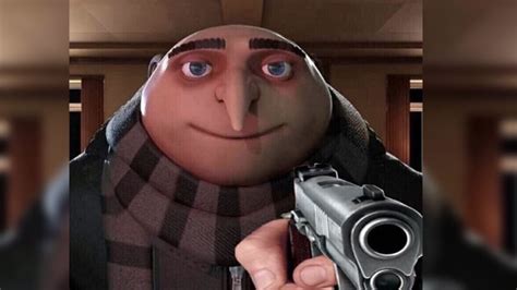 gru holding gun things are about to get gruesome video gallery sorted by favorites know
