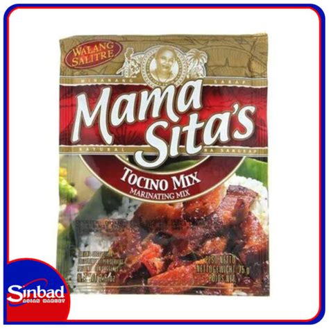 Buy Mama Sitas Marinating Mix Tocino 75g Online In Kuwait Sinbad