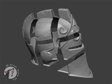 Black Knight Helmet From Fortnite 3d Print Model By 3dprintstorestl