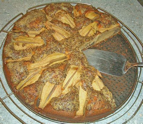 Jetzt ausprobieren mit ♥ chefkoch.de ♥. Apfel - Mohn - Kuchen (Rezept mit Bild) von lena1101 ...