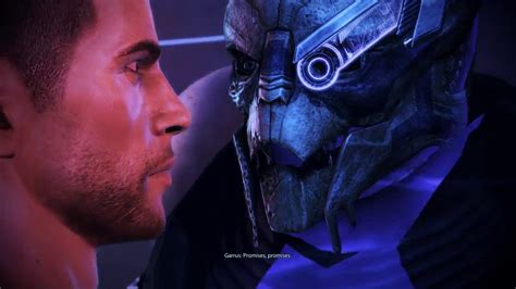 Mass Effect 3 Citadel Dlc Male Shepard Dances With Garrus Youtube