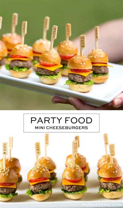 You're bound to find something you'll love. Perfect Party Appetizer: How to Make Mini Cheeseburgers ...