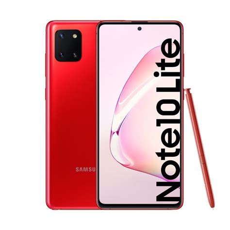 Samsung Galaxy Note 10 Lite 6gb128gb 67 Aura Red Pccomponentespt