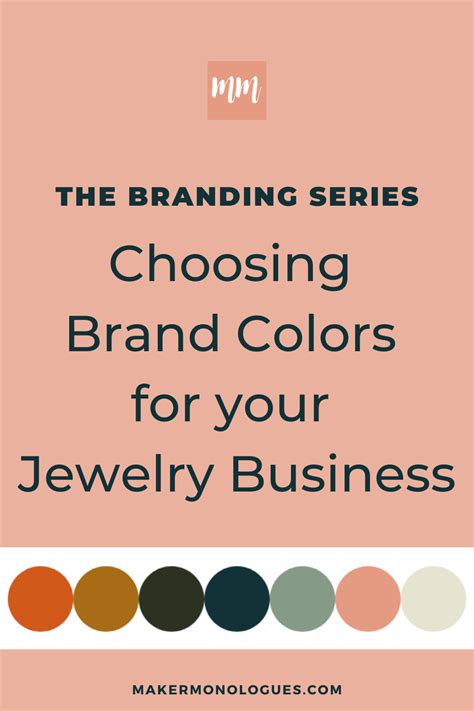 Choosing Brand Colors For Your Jewelry Business Brand Colors Happy