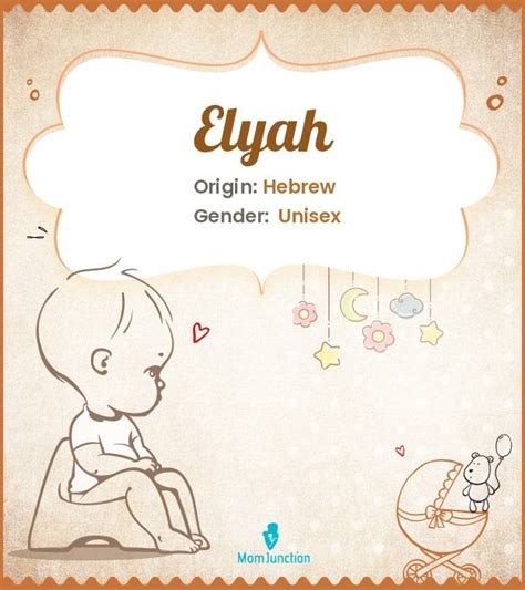 Elyah Name Meaning Origin History And Popularity Momjunction