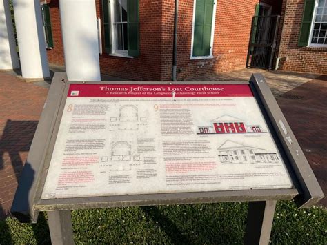 Historic Sign Jefferson Lost Courthouse Buckingham Court House