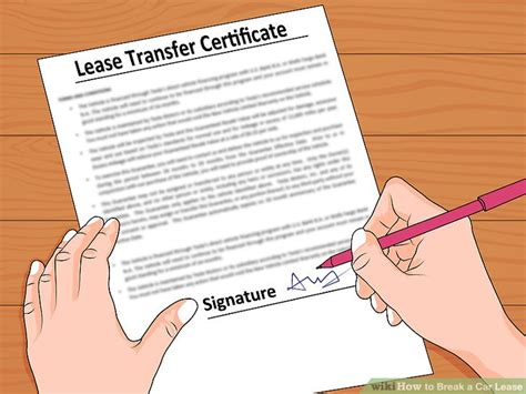 There are other ways to break a lease, however, as a rule of thumb, it's always more expensive to end your lease early than to continue your. 3 Ways to Break a Car Lease - wikiHow