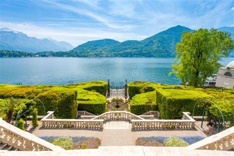 Villa Carlotta At Tremezzo On Lake Como Italy Editorial Stock Image