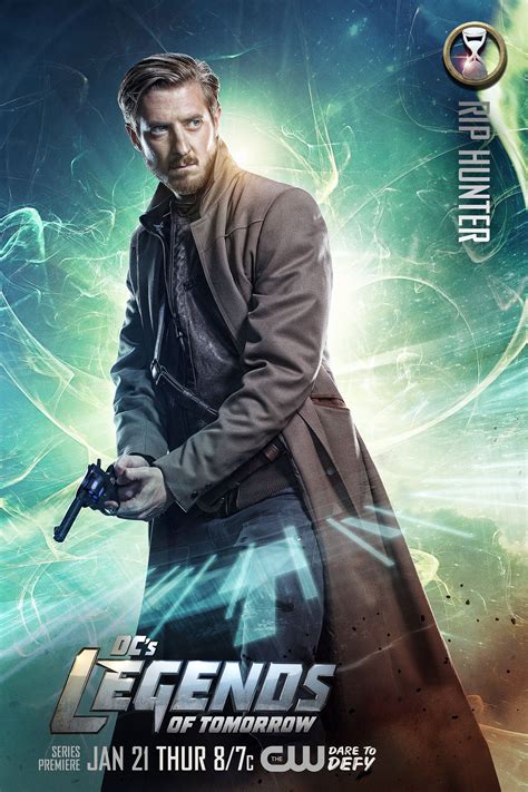 Arthur Darvill As Rip Hunter In His Dcs Legends Of Tomorrow Character Poster Series