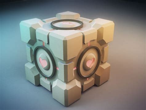 Yet Another Upgraded Companion Cube Companion Cube Cube 3d Printing