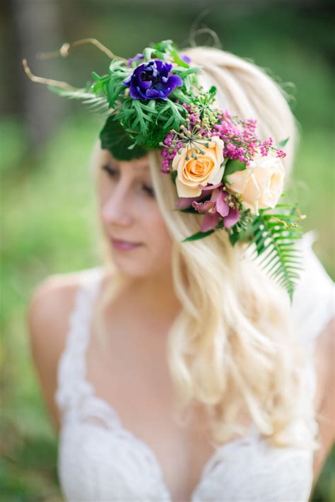 North west wedding | all about planning your wedding in the north west of england. 10 West Coast Wedding Floral Crowns Made With Love