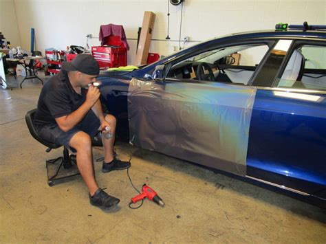 Below are some examples of how we make our customers happy. Tesla Model S Rainbow Chrome Color Flip | San Diego Vinyl ...