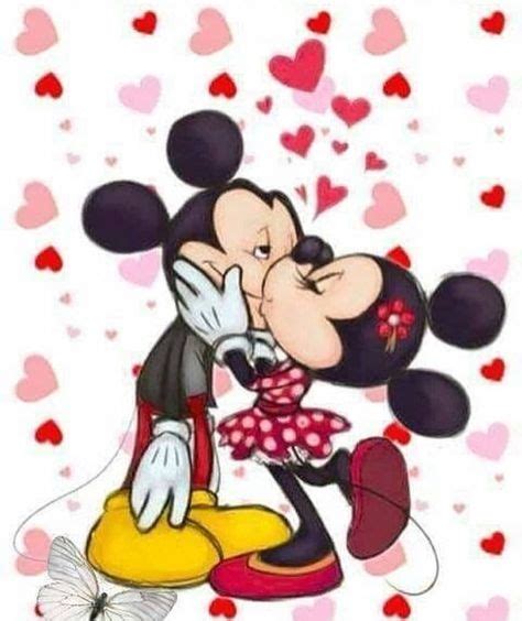 Minnie Mouse Wallpaper Of Mickey Mouse Kissing Minnie Mouse My Favs