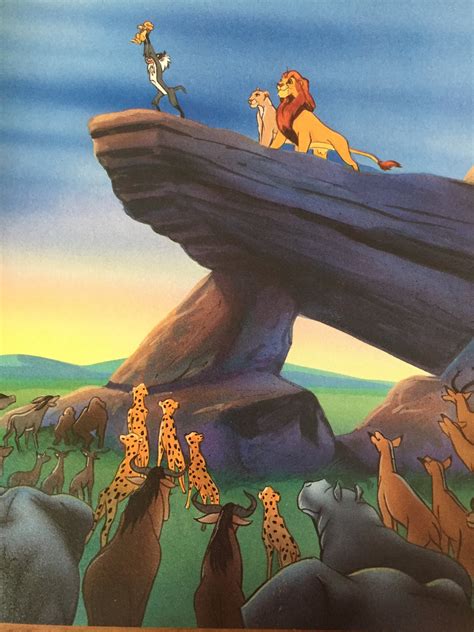 1994 Disneys The Lion King A Golden Book Adapted By Margot Hover Walt