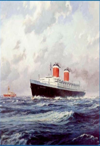 Ss United States United States Lines And The Heydays Of Trans Atlantic