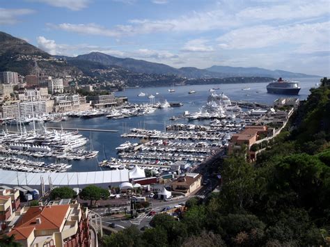 1373365 4k Monte Carlo Monaco Marinas Yacht From Above Rare