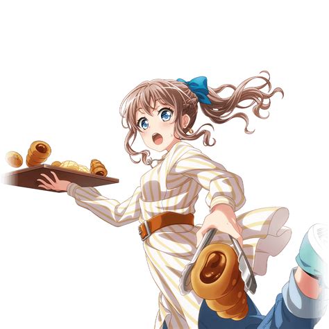 Reblog and credit me if using, please! Saaya Yamabuki - Power - CiRCLE Bread Festival | Cards list | Girls Band Party | Bandori Party ...