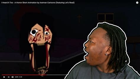 I Heard It Too A Horror Short Animation By Axeman Cartoons Reaction