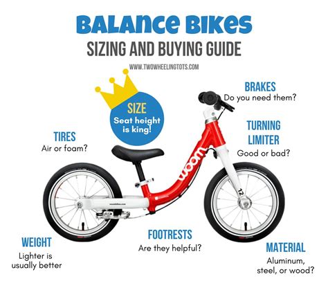 Balance Bike Sizes And Buying Guide Steps To Finding The Best Fit