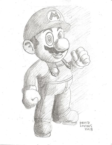 Mario Art Drawing Pencil Indiapostal
