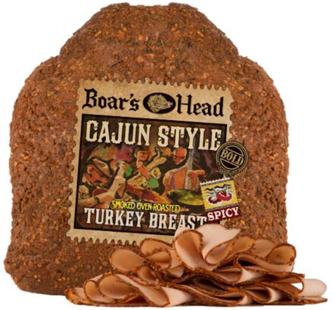 Boar S Head Grab Go Spicy Cajun Style Smoked Oven Roasted Turkey