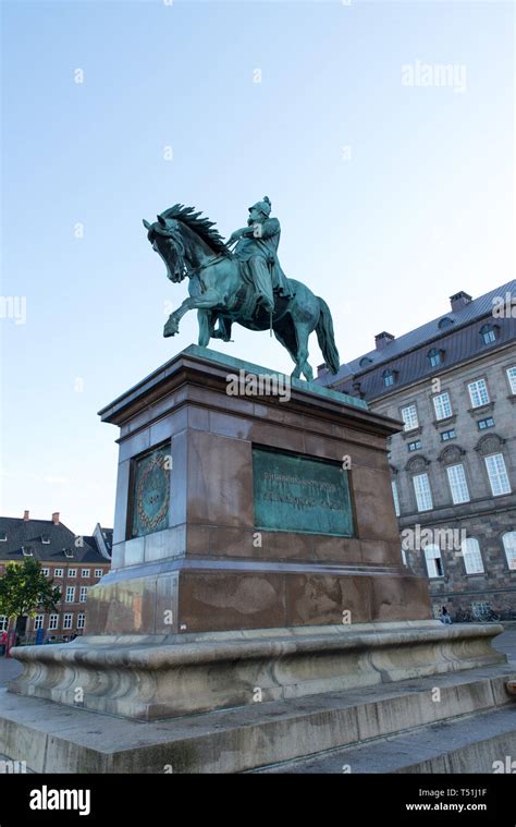 Statue Of Frederick Vii 18081863 King Of Denmark From 1848 Until His