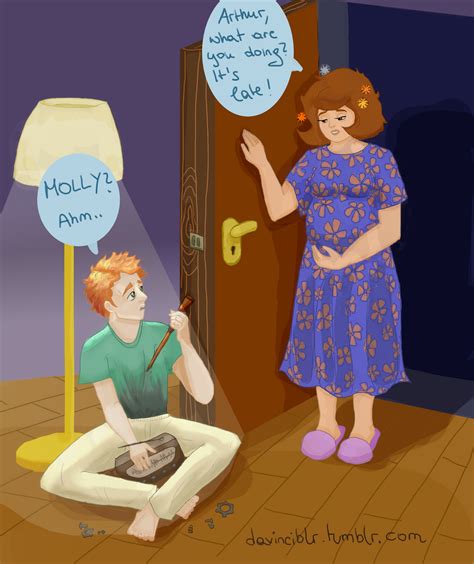 Arthur And Molly Weasley By Davinaw On Deviantart