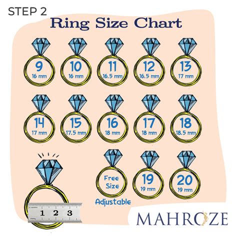 How To Measure Ring Size Pakistan Ring Size Chart Imported Pigeon