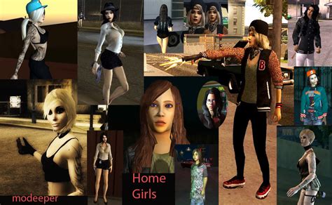 Gta San Andreas Home Girls Pack12 Mod
