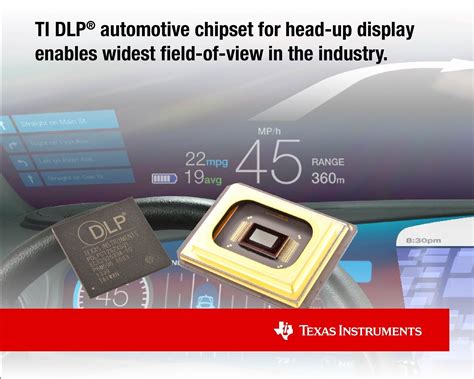 New Ti Dlp Chipset For Automotive Head Up Display Enables Widest Field