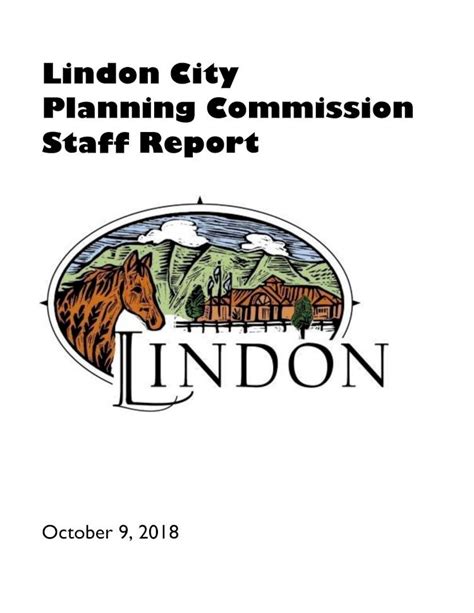 Pdf Lindon City Planning Commission Staff Reportnotice Of Meeting