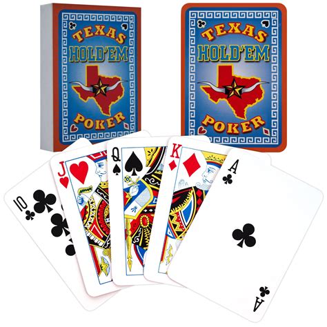 6 red and 6 blue each maverick deck is a standard deck of playing cards consisting of 52 traditional suited playing cards, two jokers, and two additional ad cards. TGT Texas Hold'Em Poker Playing Cards - Fitness & Sports - Family Recreation - Game Room - Poker ...