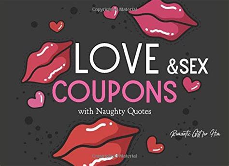 Love And Sex Coupons With Naughty Quotes Romantic T For Him Sex Gaming Coupon Book For